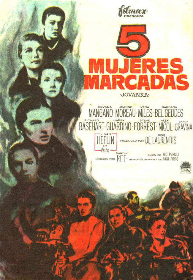 5 MUJERES MARCADAS - 5 Branded Women - 1960