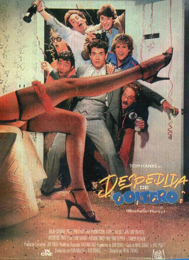 DESPEDIDA DE SOLTERO - Bachelor Party - 1984