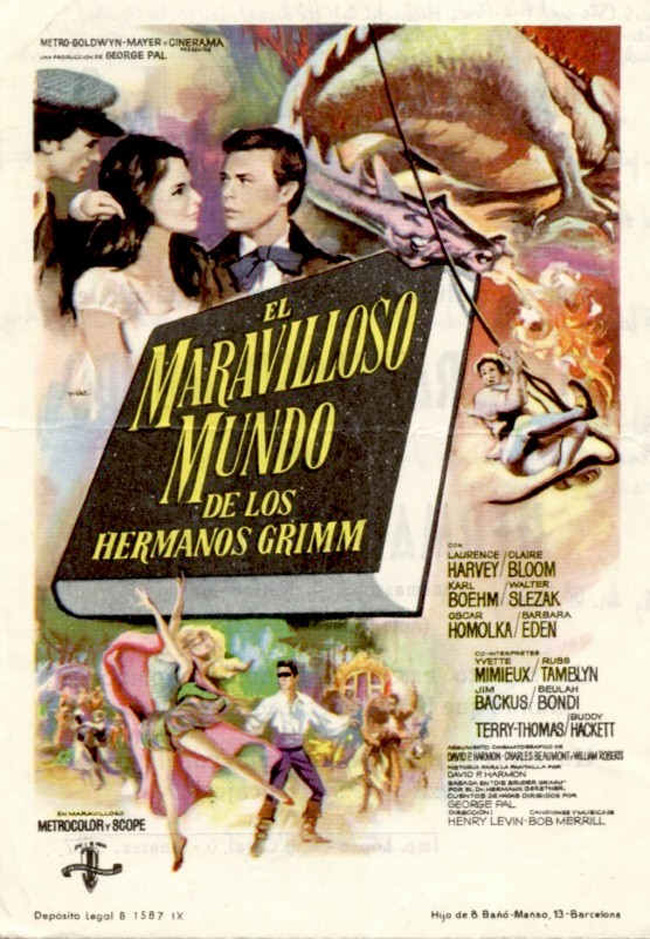 EL MARAVILLOSO MUNDO DE LOS HERMANOS GRIMM - The Wonderful World of the Brothers Grimm - 1962