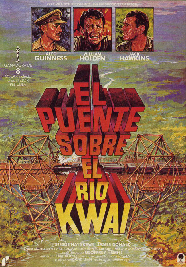 EL PUENTE SOBRE EL RIO KWAI - The bridge on the river Kwai - 1957 C2
