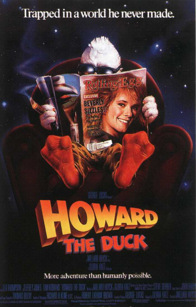 HOWARD, UN NUEVO HEROE - Howard the duck - 1986