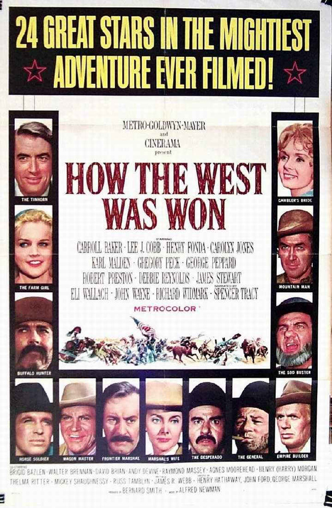 LA CONQUISTA DEL OESTE - How the West was won - 1962 C2