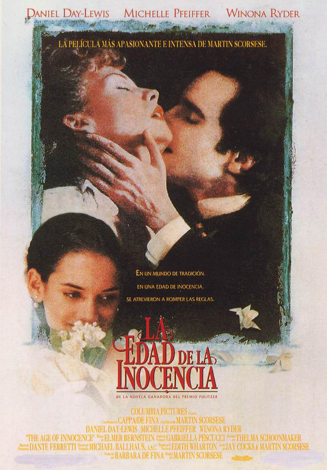 LA EDAD DE LA INOCENCIA - The Age of Innocence - 1993