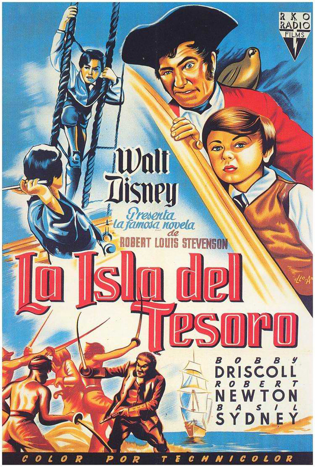 LA ISLA DEL TESORO - Treasure Island - 1950