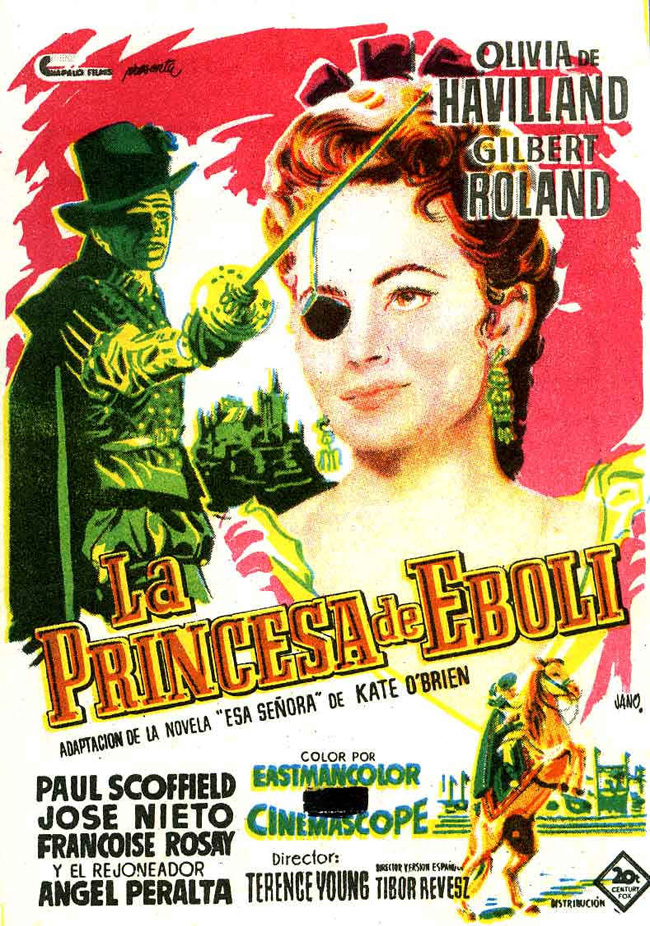 LA PEINCESA DE EBOLI - That Lady - 1955