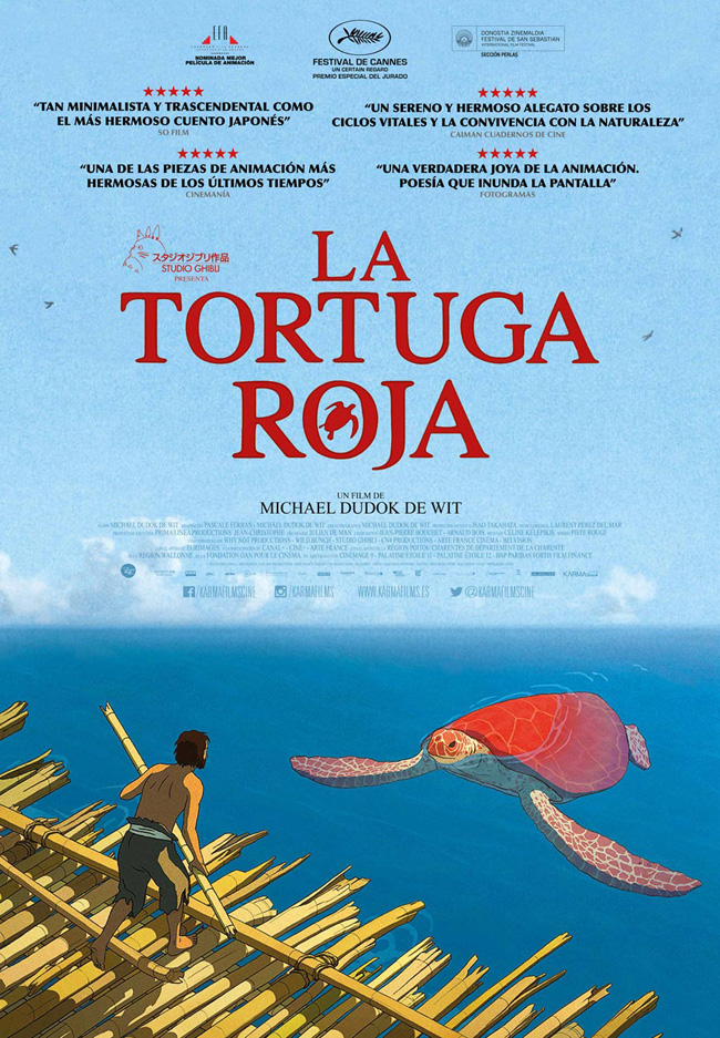 LA TORTUGA ROJA - La tortue rouge - 2016