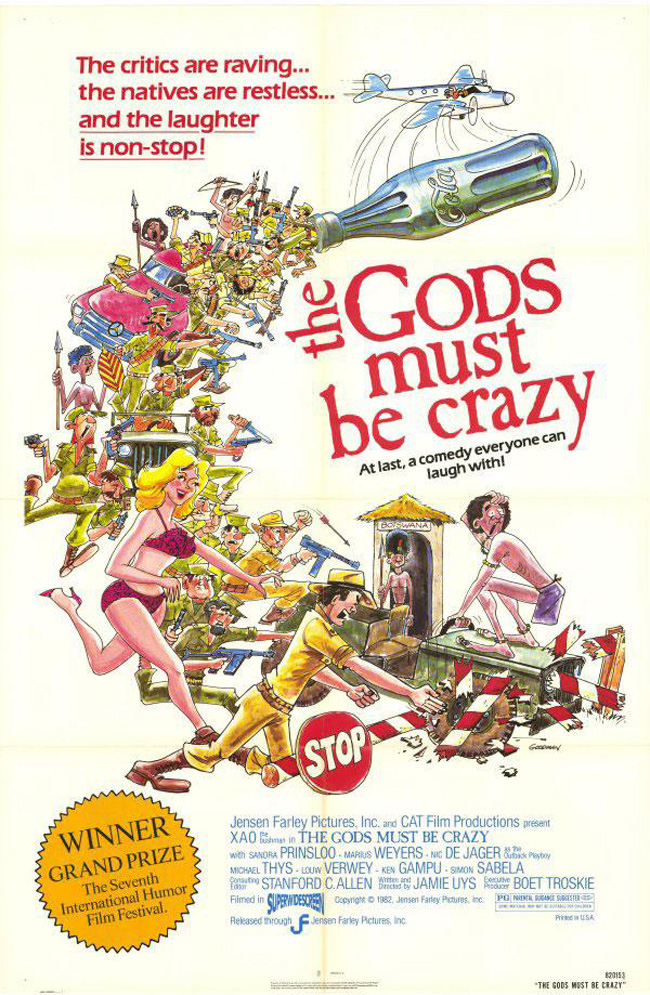 LOS DIOSES DEBEN DE ESTAR LOCOS - The Gods Must Be Crazy - 1980