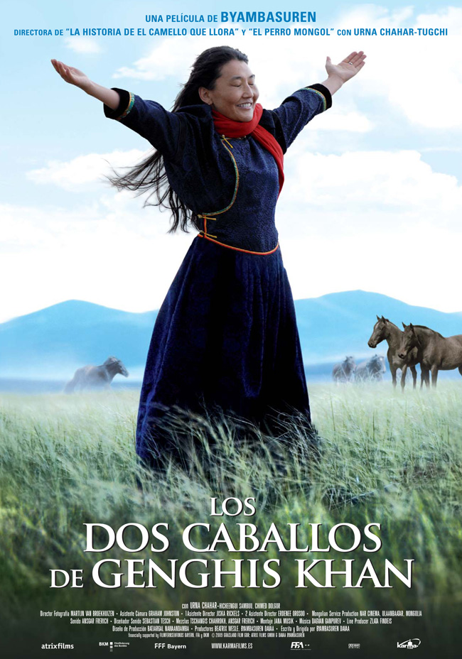 LOS DOS CABALLOS DE GENGHIS KHAN - Das lied von den zwei pferden  - 2009