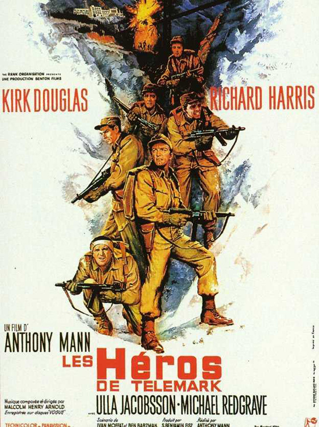 LOS HEROES DE TELEMARK - The Heroes of Telemark - 1965