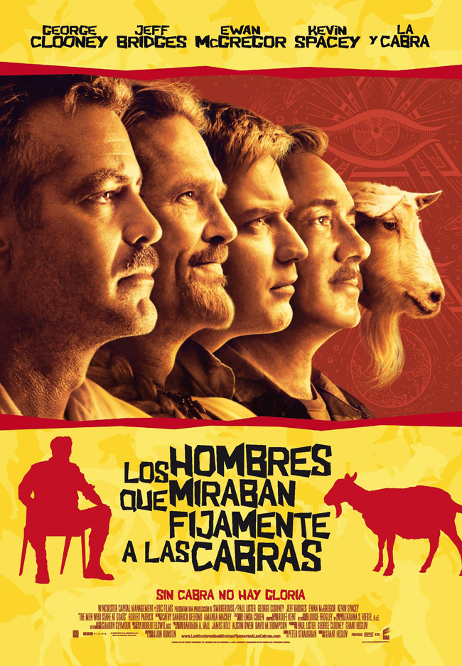 LOS HOMBRES QUE MIRABAN FIJAMENTE A LAS CABRAS - The men who stare at goats - 2009