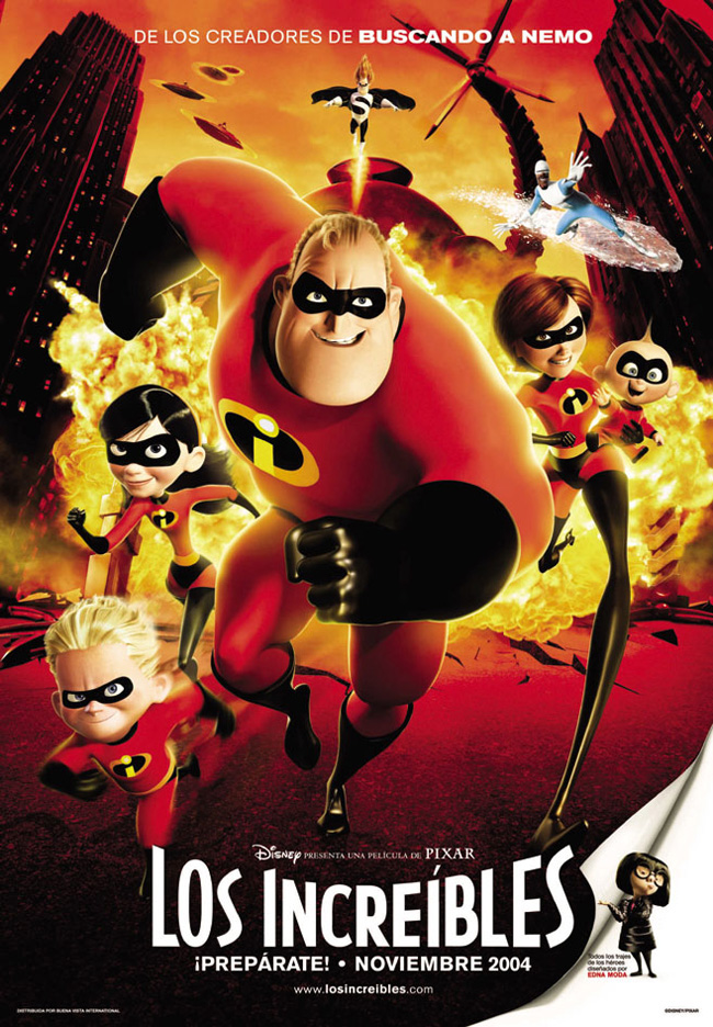 LOS INCREIBLES - The Incredibles - 2004