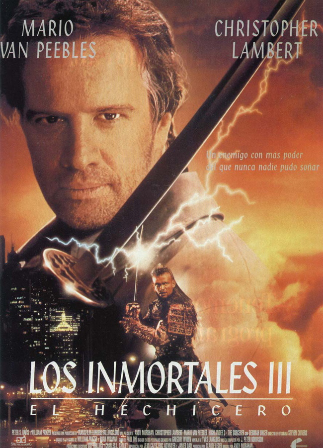 LOS INMORTALES 3 EL HECHICERO - Highlander III The Sorcerer - 1994