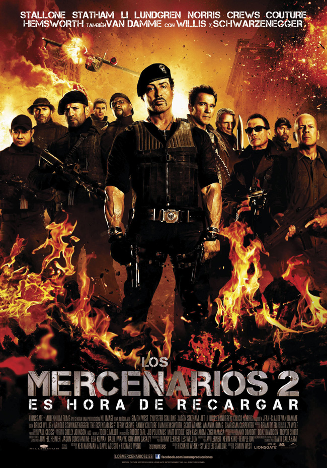 LOS MERCENARIOS 2 - The Expendables 2 - 2012