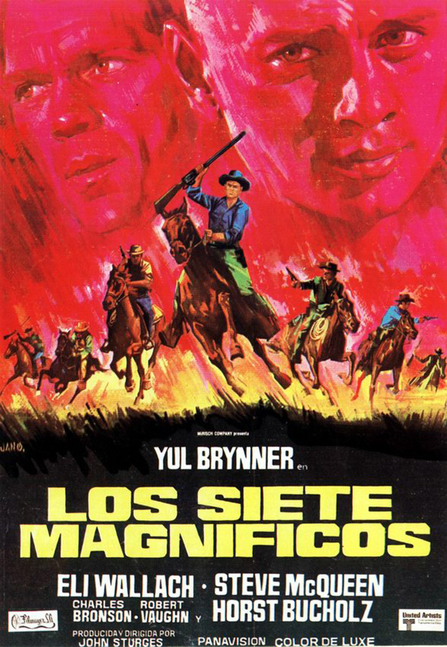 LOS SIETE MAGNIFICOS - The Magnificent Seven - 1960 C3