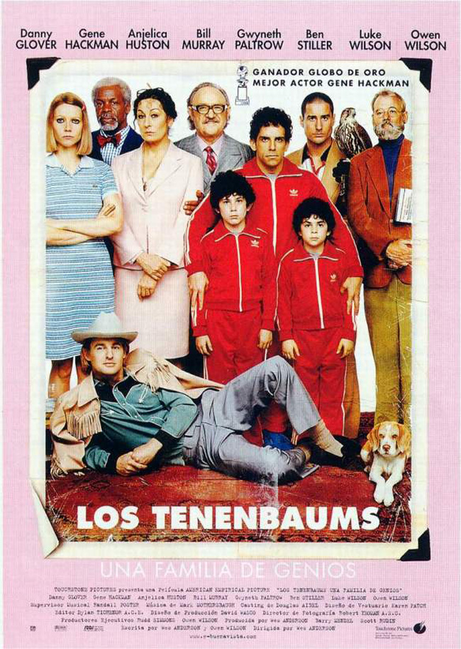 LOS TENENBAUMS - The Royal Tenenbaums - 2001