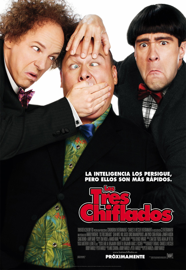 LOS TRES CHIFLADOS - The Three Stooges - 2012