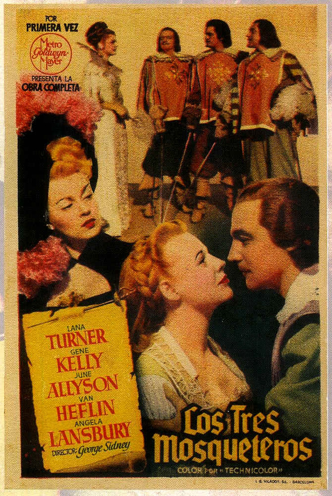 LOS TRES MOSQUETEROS - The three musketeers - 1948 C2