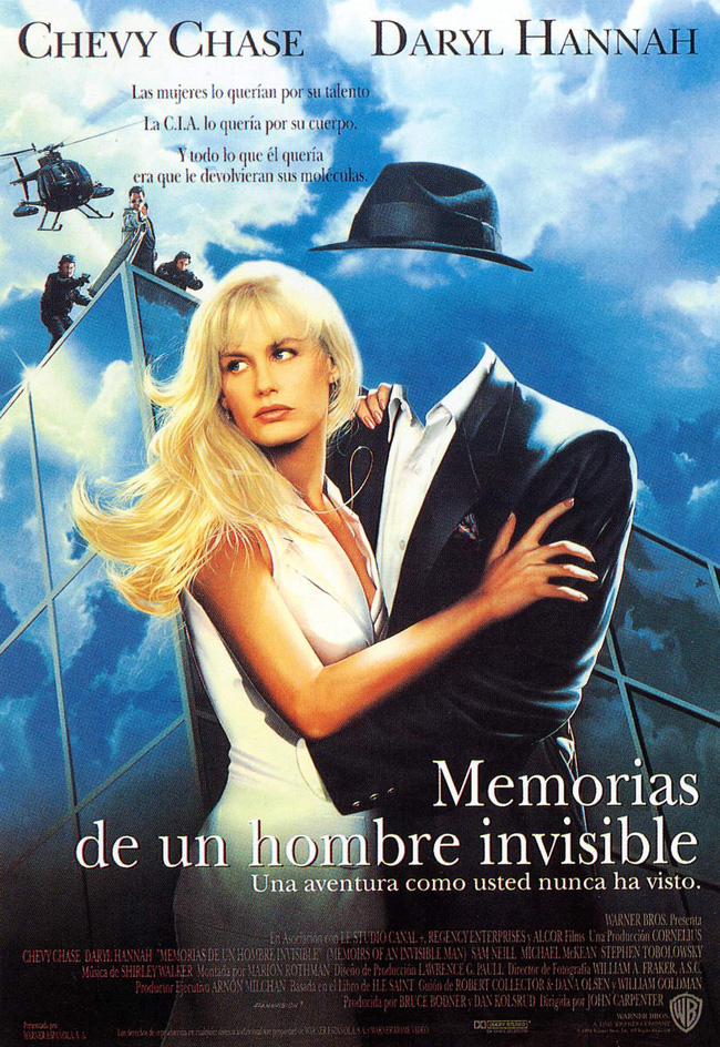MEMORIAS DE UN HOMBRE INVISIBLE - Memoirs of an Invisible Man - 1992
