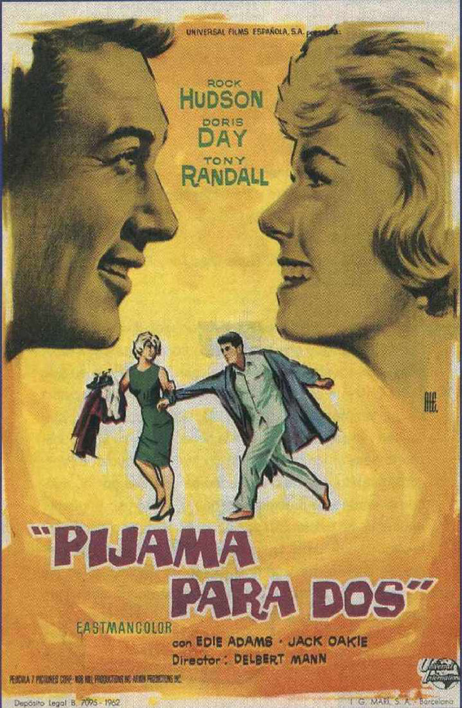PIJAMA PARA DOS - Lover come back - 1961