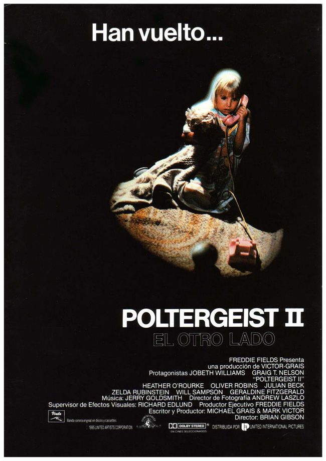 POLTERGEIST 2 EL OTRO LADO - Poltergeist II The Other Side - 1986