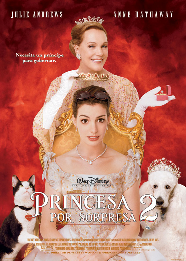 PRINCESA POR SORPRESA 2 - The princess diaries 2 royal engagement - 2004