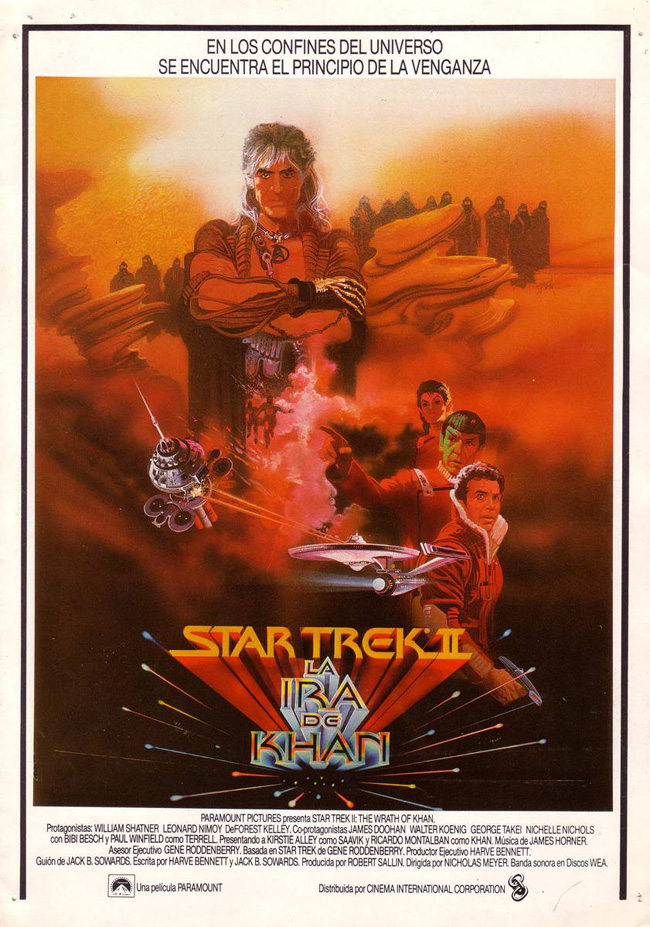 STAR TREK II LA IRA DE KHAN - Star Trek The Wrath of Khan - 1982