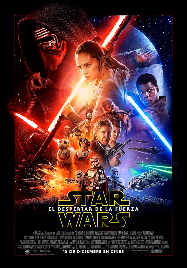 STAR WARS 7 - EL DESPERTAR DE LA FUERZA - Star Wars, Episode VII - The Force Awakens - 2015