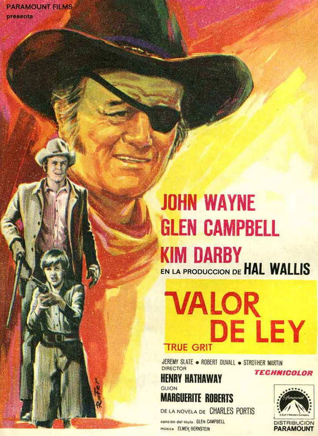 VALOR DE LEY - True Grit - 1969