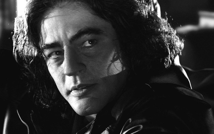 Benicio Del Toro en Sin City - 2005