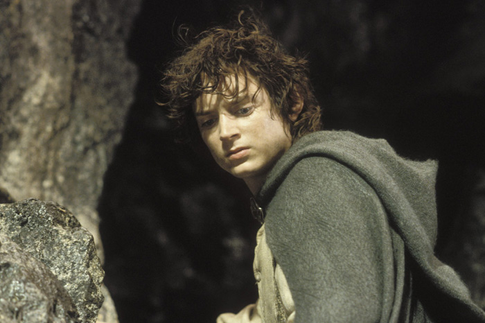 Elijah Wood en El Señor de los anillos - 2001