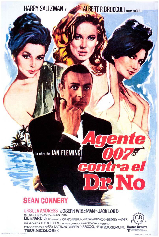 007 1962 CONTRA EL DR. NO - Dr. No - 1962