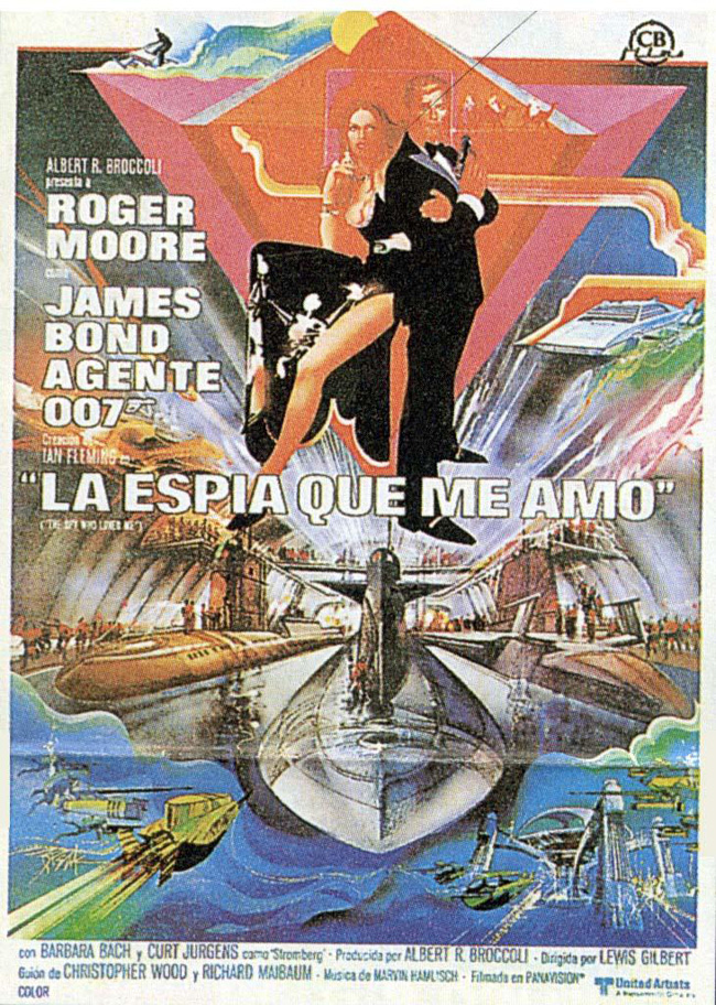 007 1977 LA ESPIA QUE ME AMO - The Spy Who Loved Me - 1977