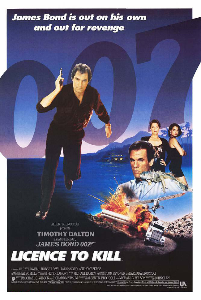 007 1989 LICENCIA PARA MATAR - 007 Licence to kill - 1989