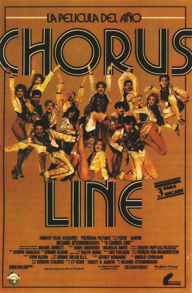 A CHORUS LINE - 1986