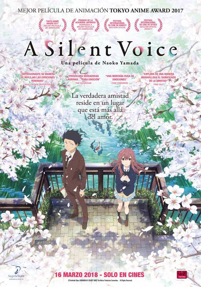 A SILENT VOICE - Koe no katachi - 2016