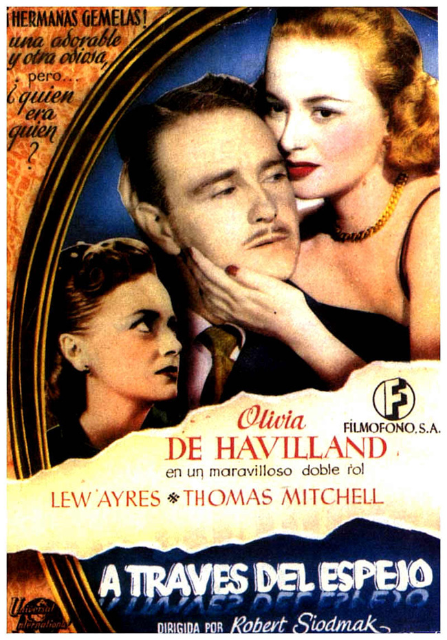 A TRAVES DEL ESPEJO - The Dark Mirror - 1946