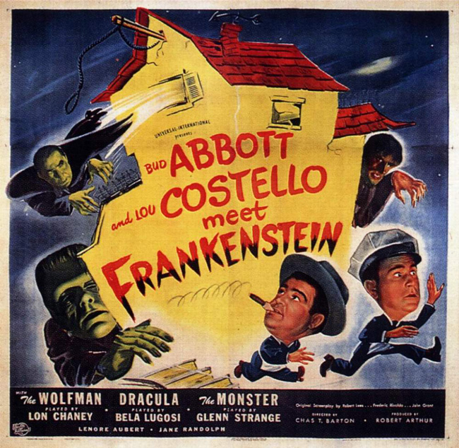ABBOTT Y COSTELLO CONTRA LOS FANTASMAS - Abbot and Costello meet Frankenstein - 1948