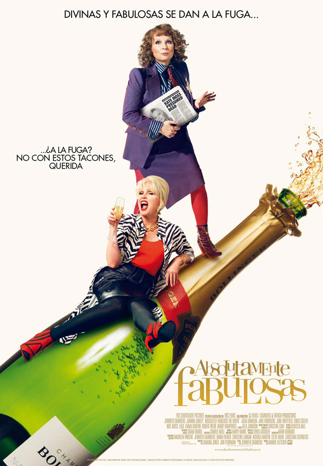 ABSOLUTAMENTE FABULOSAS - Absolutely fabulous, The movie - 2016