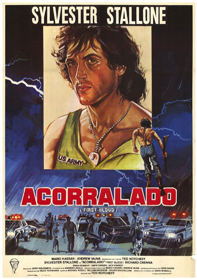 ACORRALADO - First Blood - 1982