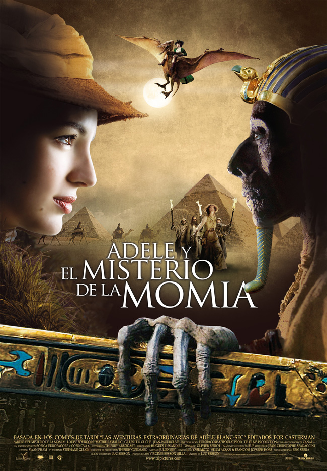 ADELE Y EL MISTERIO DE LA MOMIA - Les aventures extraordinaires d'Adele Blanc-Sec - 2010