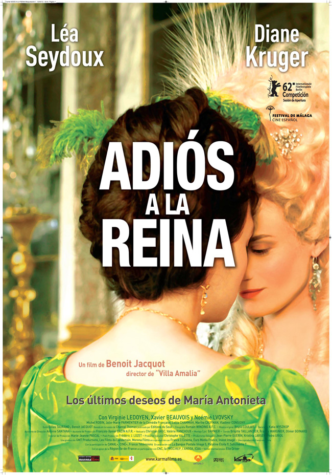 ADIOS A LA REINA - Les adieux a la reine - 2012