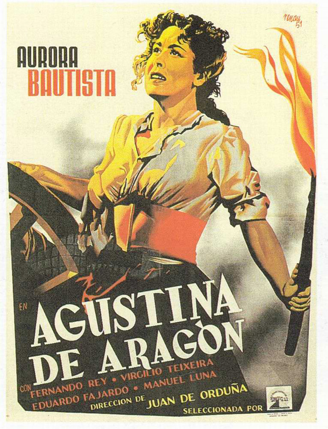 AGUSTINA DE ARAGON - 1950