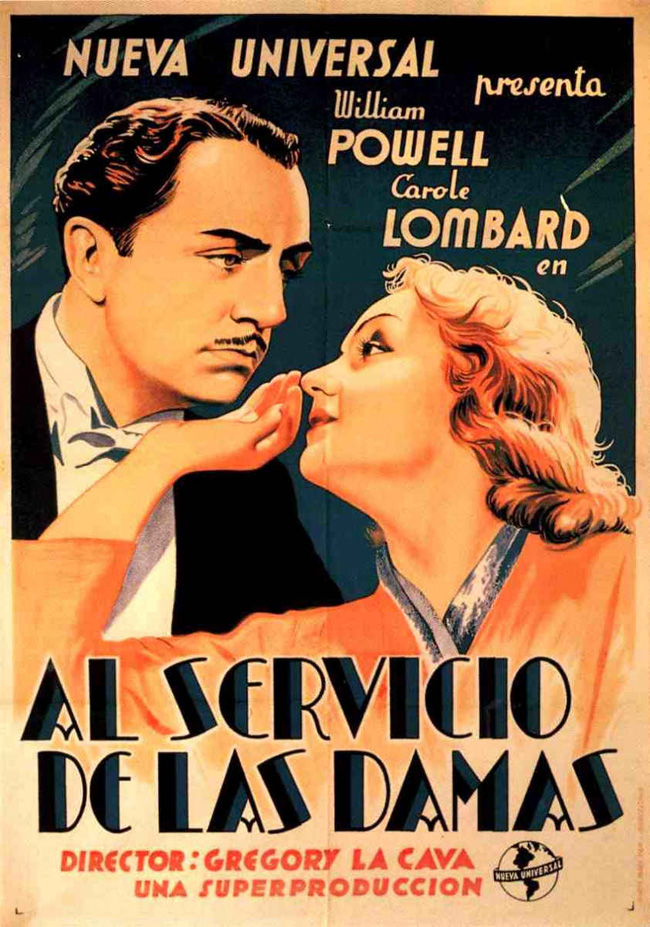 AL SERVICIOS DE LAS DAMAS - My Man Godfrey - 1936