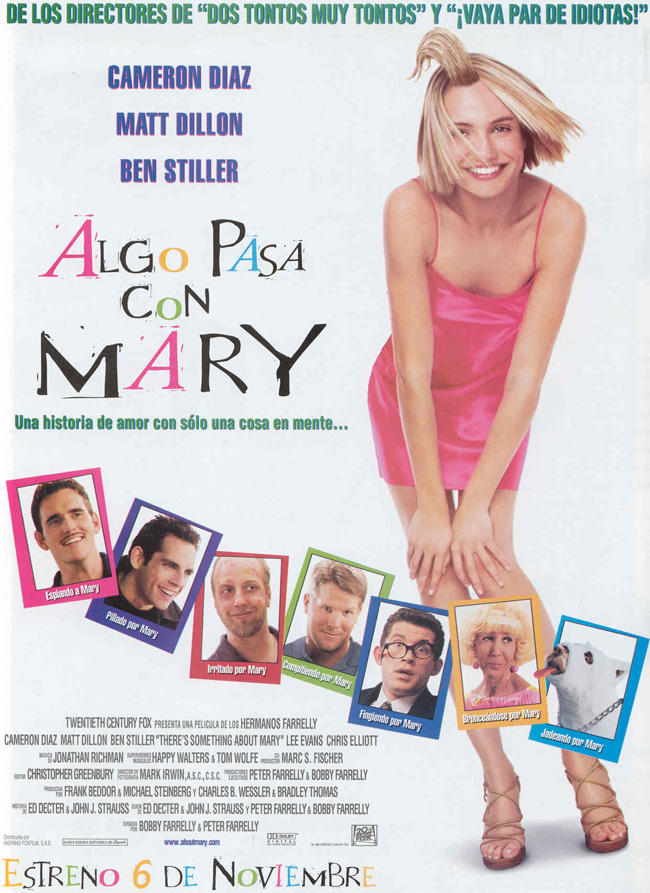 ALGO PASA CON MARY - There´s Something About Mary - 1998