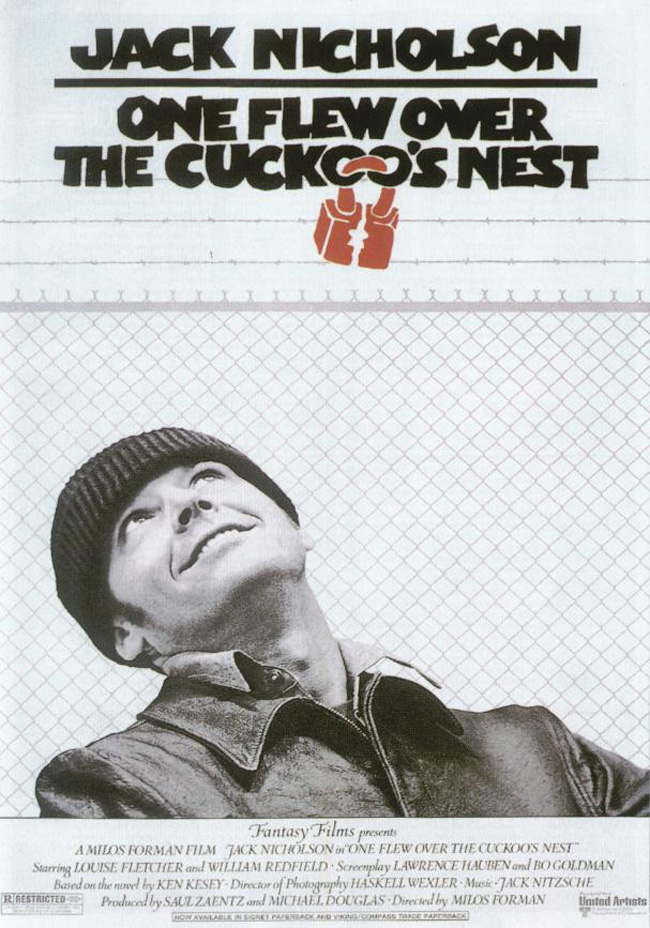 ALGUIEN VOLO SOBRE EL NIDO DEL CUCO - One flew over the cuckoo's nest - 1975