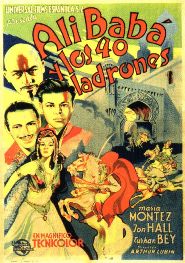 ALI BABA Y LOS 40 LADRONES -Ali Baba and the Forty Thieves - 1944