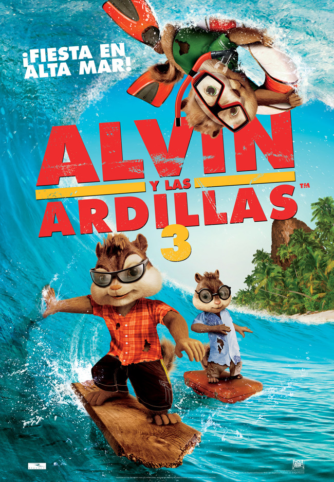 ALVIN Y LAS ARDILLAS 3 - Alvin and the Chipmunks - 2011