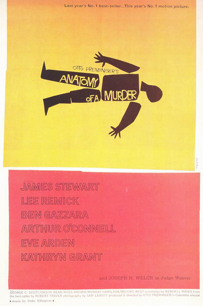 ANATOMIA DE UN ASESINATO - Anatomy of a Murder - 1959