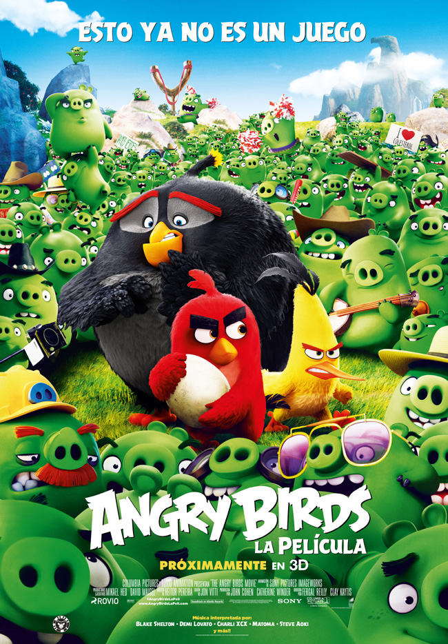 ANGRY BIRDS, LA PELICULA - The Angry Birds Movie - 2016