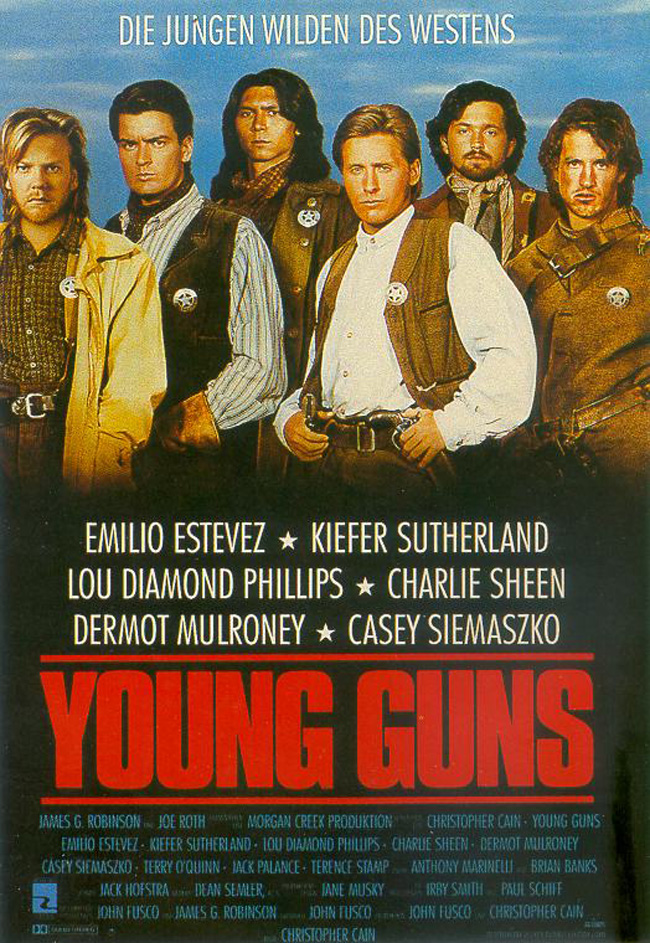 ARMA JOVEN - Young Guns - 1988
